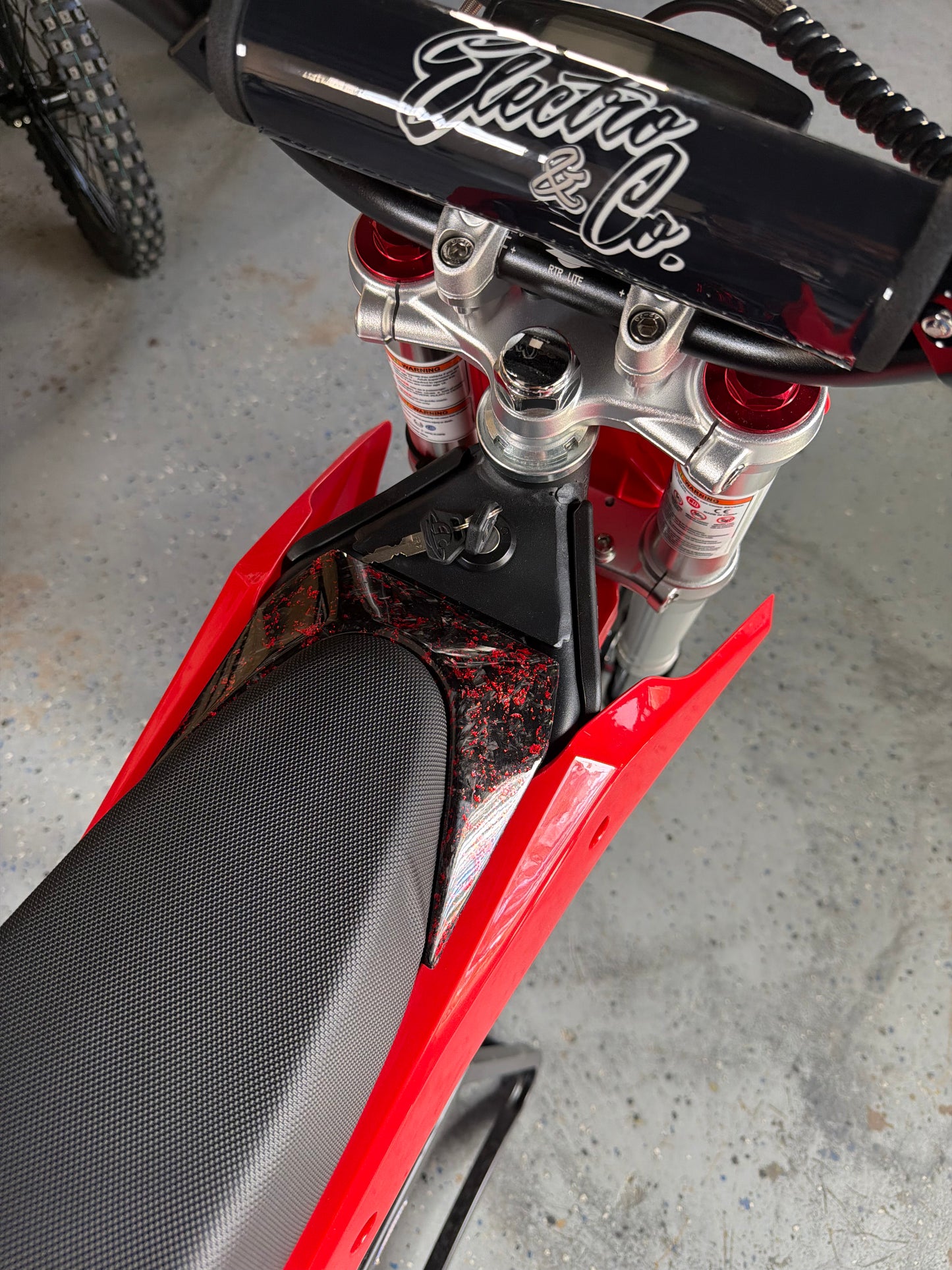 ETM RTR Real Carbon Fiber Seat Tab