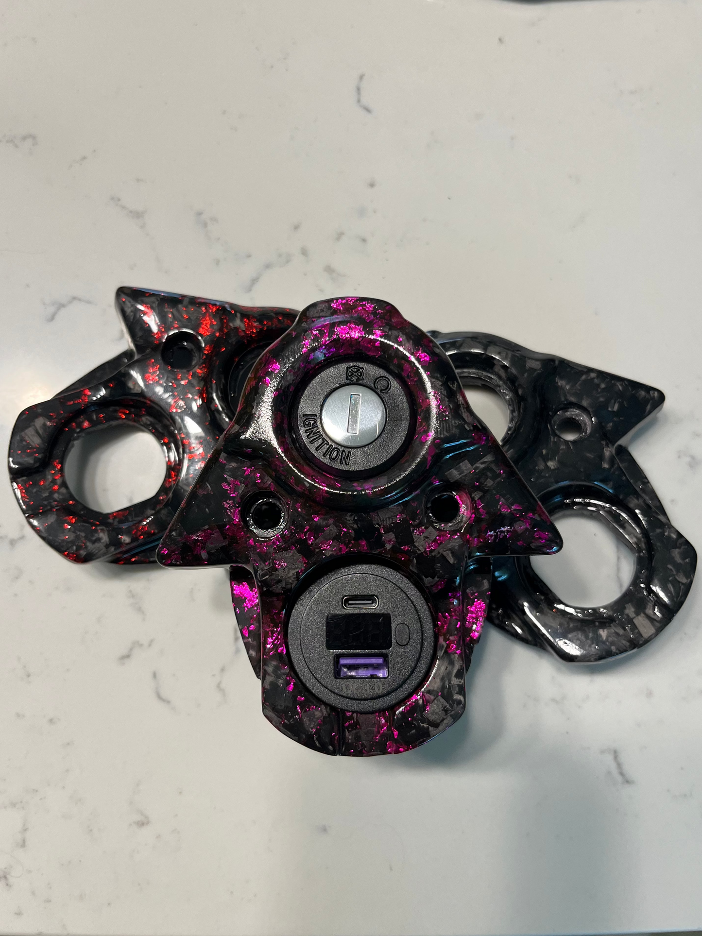 Surron Light Bee X Real Carbon Fiber Key Ignition Cover